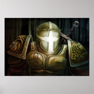 Kristus - Efesierna 6:13 Poster