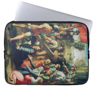 Kristus faller på väg till Kalvariebjerget Laptop Fodral