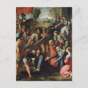 Kristus faller på vägen till Kalvarienberg av Rafa Vykort