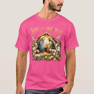 Kristus födelsedag Kristus Joy till T Shirt