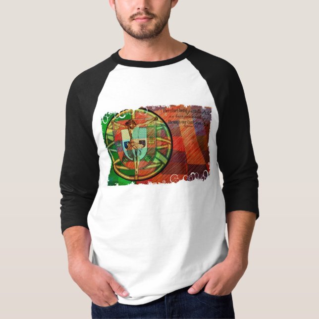 Kristus för Portugal T Shirt (Framsida)