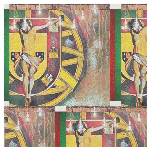 Kristus för Portugal Tyg (Närbild)