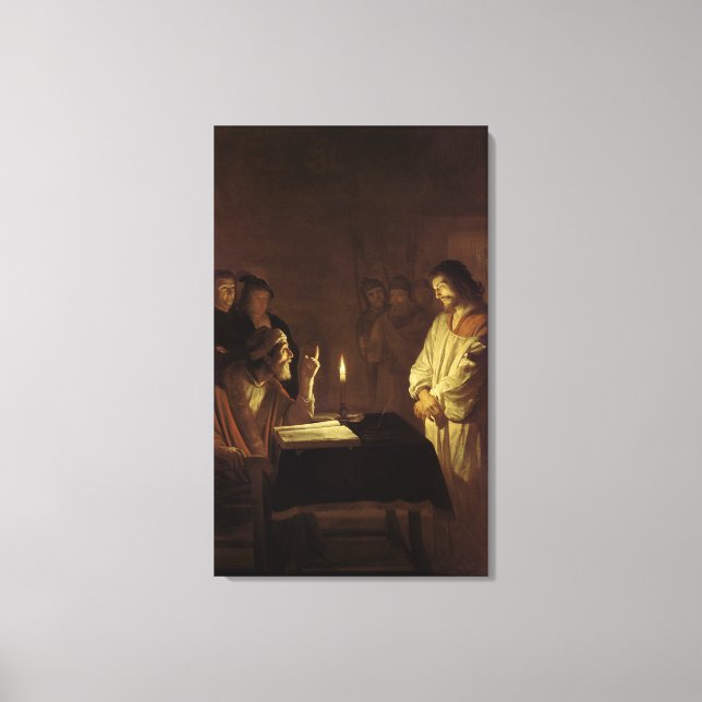 Kristus före högste, 1617 canvastryck (Framsida)