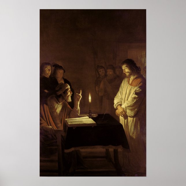 Kristus före högste, 1617 poster (Framsidan)