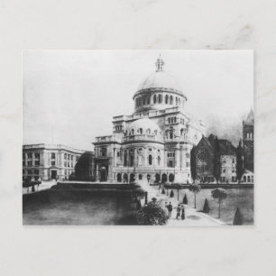 Kristus första kyrka, Scientist i Boston Vykort