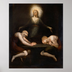 Kristus försvinner i Emmaus av Henry Fuseli Poster