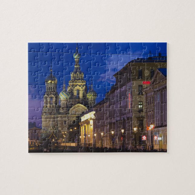 Kristus Frälsarens kyrka i blodet Pussel (Horisontell)
