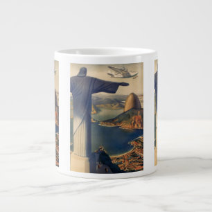 Kristus Frälsarens staty, Rio De Janeiro, Brasilie Jumbo Mugg