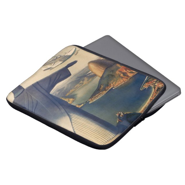 Kristus Frälsarens staty, Rio De Janeiro, Brasilie Laptop Sleeve (Framsida topp)