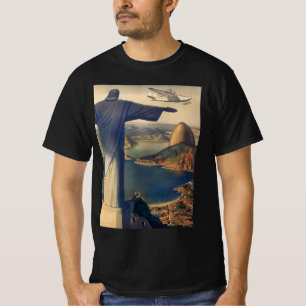Kristus Frälsarens staty, Rio De Janeiro, Brasilie Tee