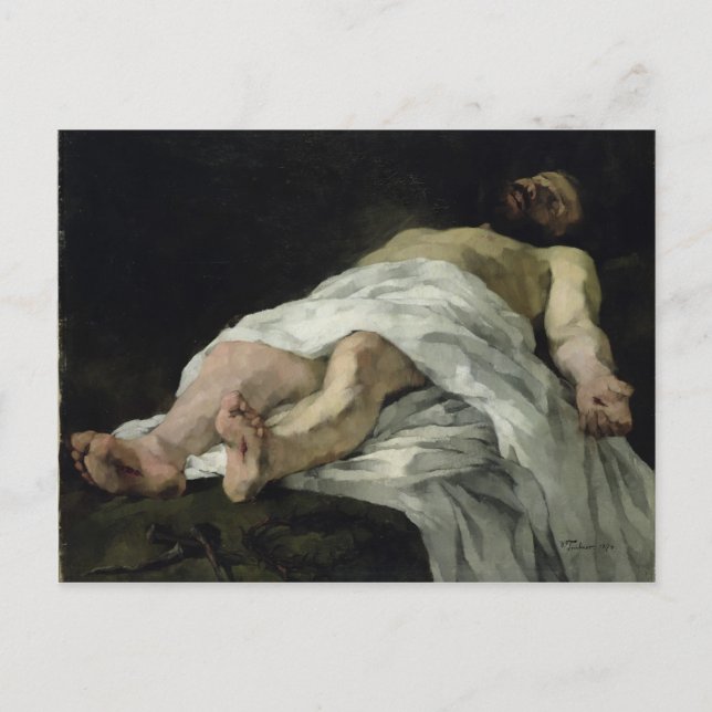 Kristus från Kor, 1874 Vykort (Framsida)