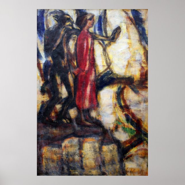 Kristus frestelse poster (Framsidan)