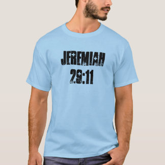 Kristus går dräkt "den Jeremiah 29:11 ", T Shirt