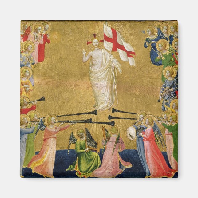 Kristus Glorified in the Court of Heaven, 1423-24 Magnet (Framsidan)