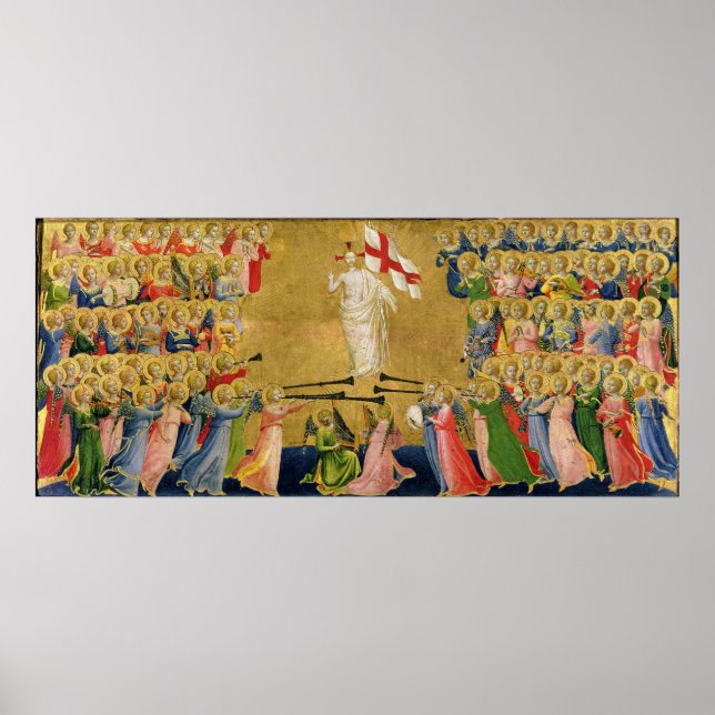 Kristus Glorified in the Court of Heaven, 1423-24 Poster (Framsidan)