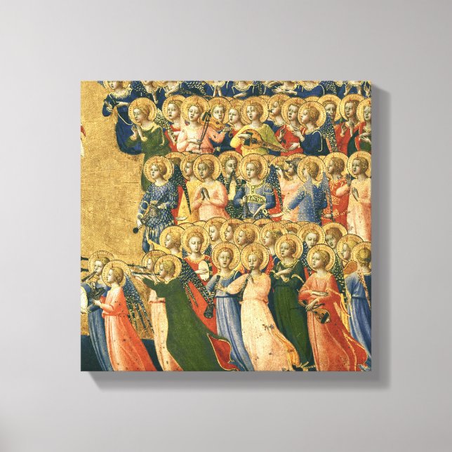 Kristus Glorified in the Court of Heaven Canvastryck (Framsida)