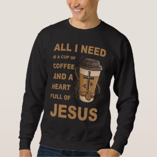 Kristus Gospel Jesus Herre Gud Offert 5 Lång Ärmad Tröja