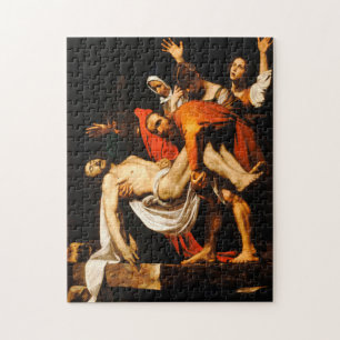 Kristus gravbment - Caravaggio Pussel