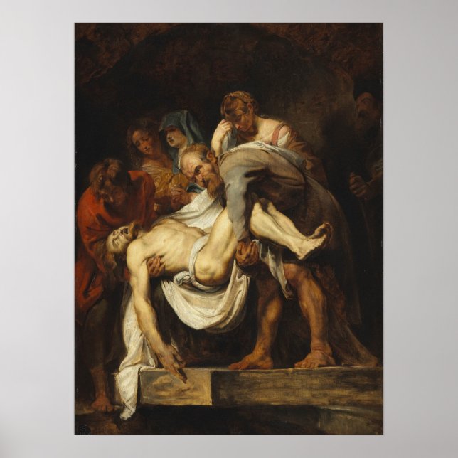 Kristus gravbment poster (Framsidan)