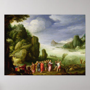 Kristus Healing of Gerasa, 1608 Poster