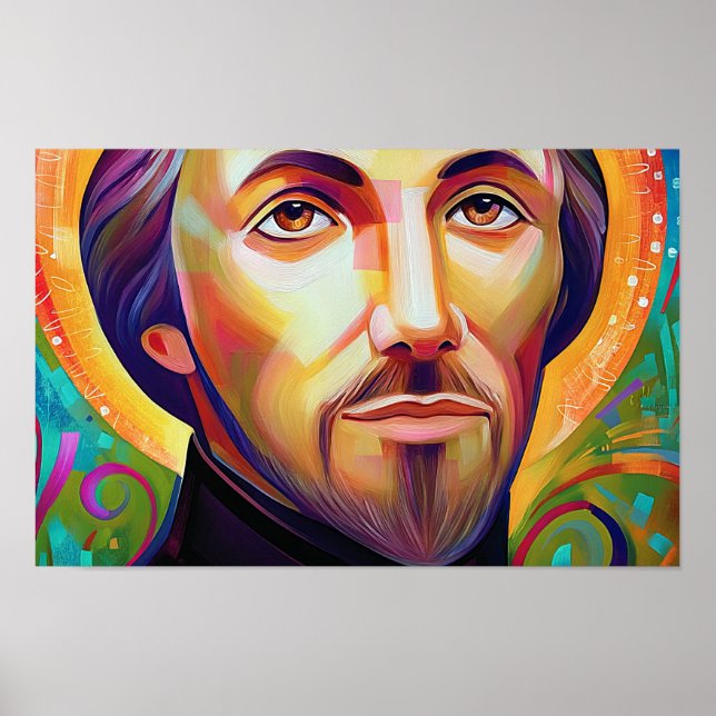 Kristus hjärta poster (Framsidan)