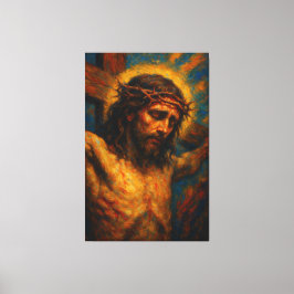 Kristus i Agony Canvastryck