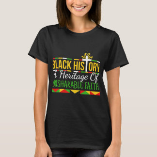 Kristus i Black History T Shirt