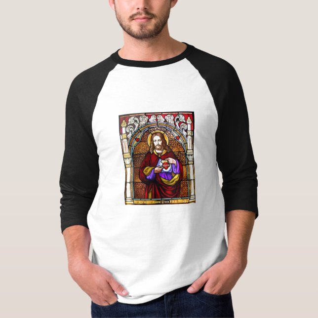 Kristus i exponeringsglas tee shirt (Framsida)