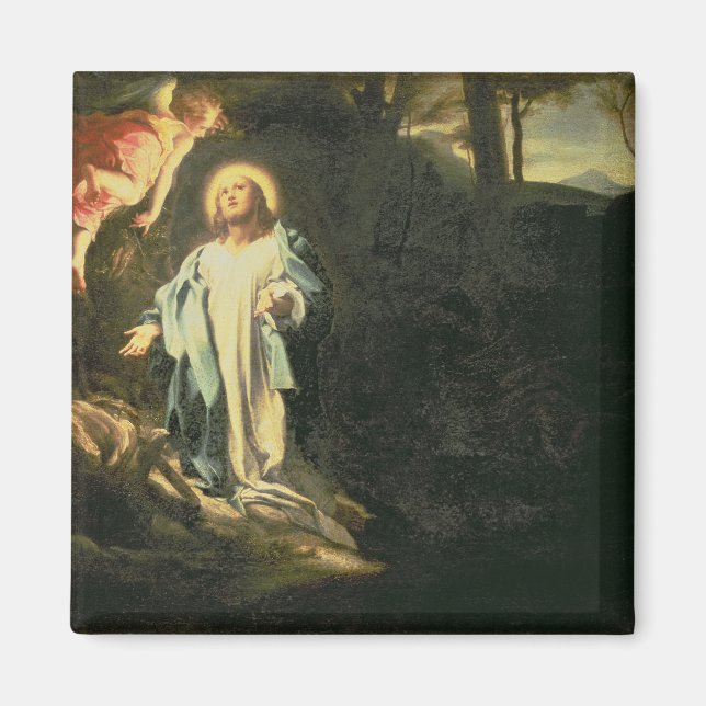 Kristus i Garden av Gethsemane 3 Magnet (Framsidan)