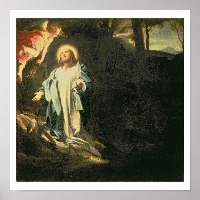 Kristus i Garden av Gethsemane 3 Poster (Framsidan)