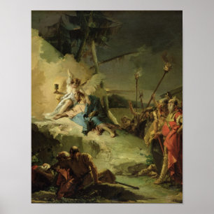 Kristus i Garden of Gethsemane Poster