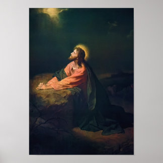 Kristus i Garden, poster
