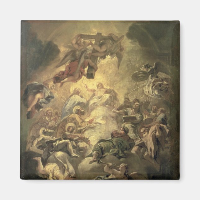 Kristus i Glory Magnet (Framsidan)