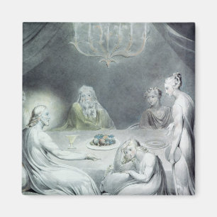 Kristus i huset av Martha och Mary Magnet