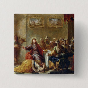 Kristus i huset av Simon phariseen, 1660 Knapp