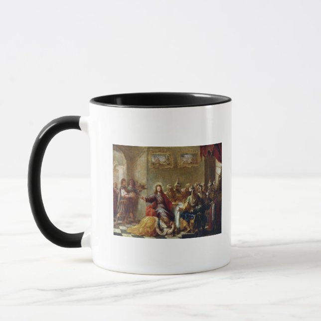 Kristus i huset av Simon phariseen, 1660 Mugg (Vänster)