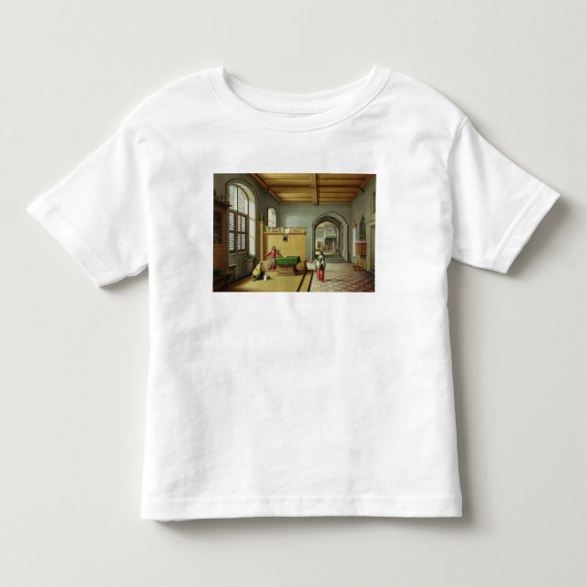 Kristus i huset Martha och Mary T-shirt (Framsida)