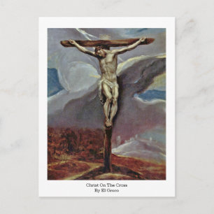 Kristus i Kor efter El Greco Vykort
