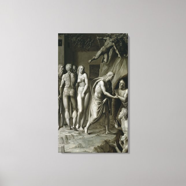 Kristus i Limbo 2 Canvastryck (Framsida)