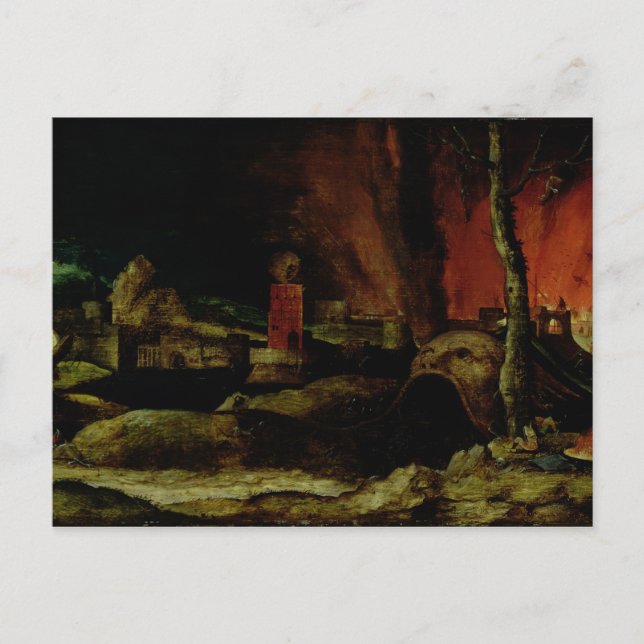 Kristus i Limbo 2 Vykort (Framsida)