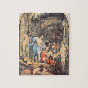 Kristus i Limbo, c.1530-35 (panelen) Pussel
