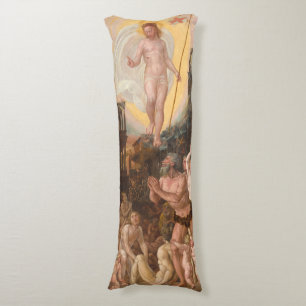 Kristus i Limbo - Hans Mielich Fine Art Kroppskudde