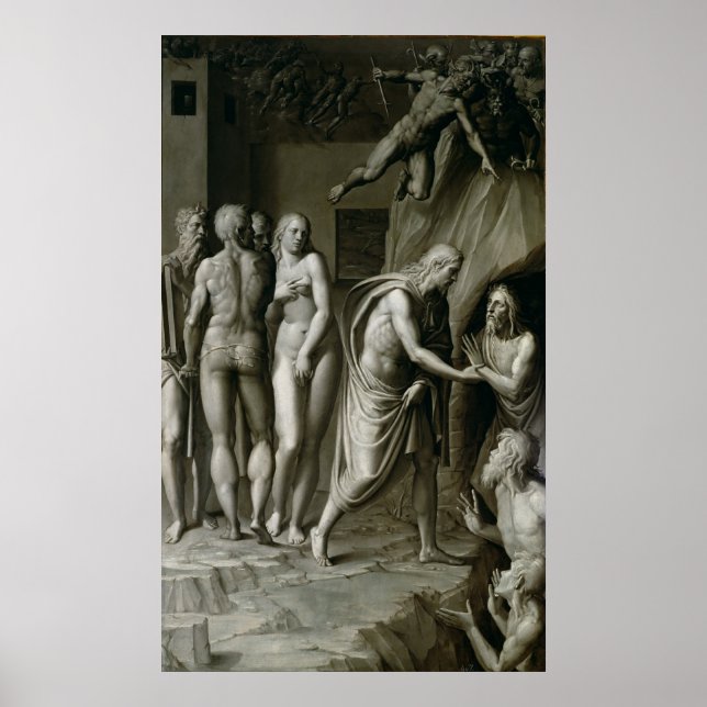 Kristus i Limbo Poster (Framsidan)