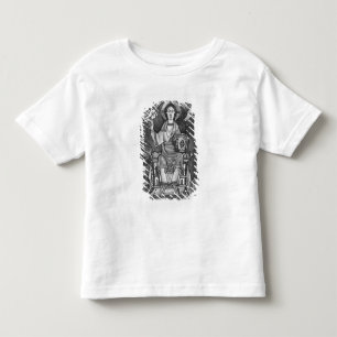 Kristus i majestät, från en Benedictional Tee