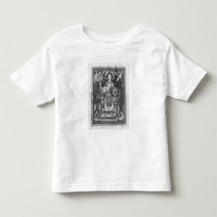 Kristus i majestät, från en Benedictional Tee Shirt