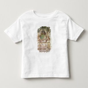Kristus i majestät med fyra evangelikala symboler t shirt