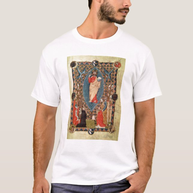 Kristus i majestät med Saints Tee (Framsida)