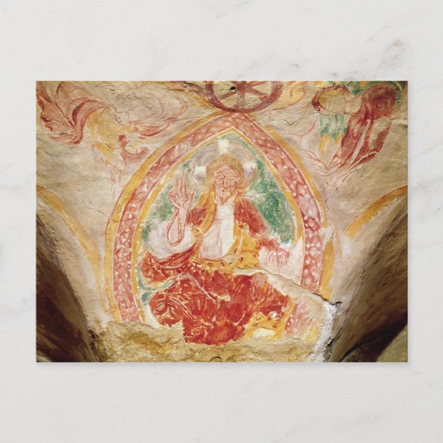 Kristus i Majestät Vykort (Framsida)