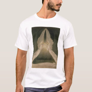 Kristus i sepulchren som bevakas av änglar t-shirt