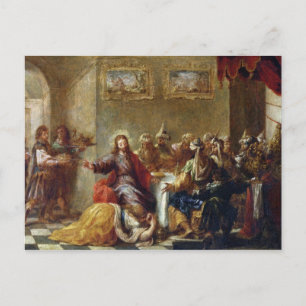 Kristus i Simon Pharisees hus, 1660 Vykort